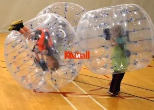 human soccer ball inflatable zorbing hamster